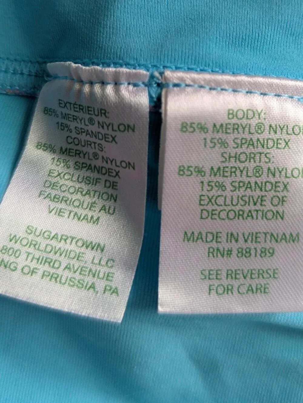 Lilly Pulitzer UPF 50+ LUXLETIC AILA SKORT Size Medium